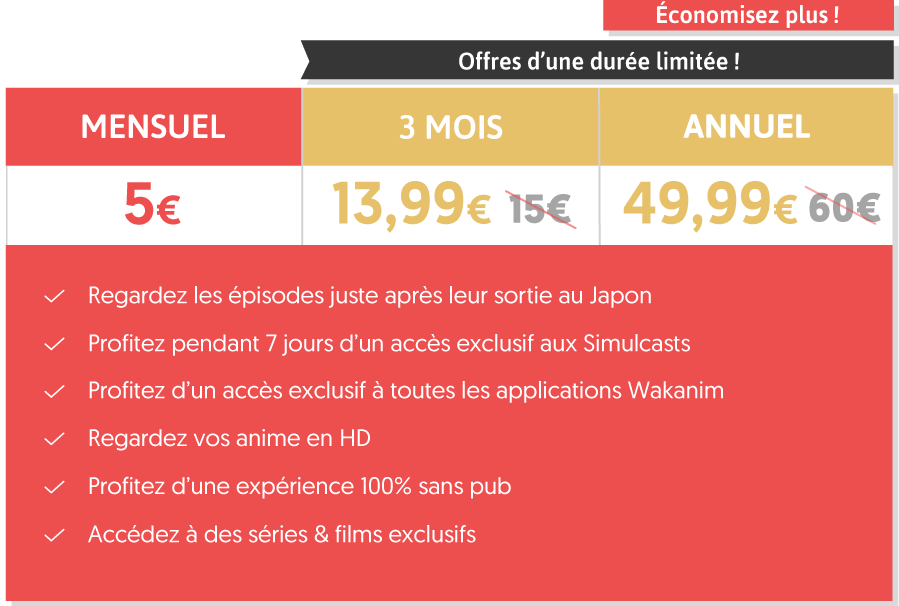 wakanim abonnement