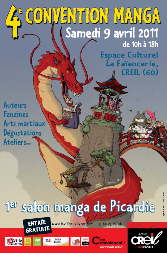 4e convention manga de Creil