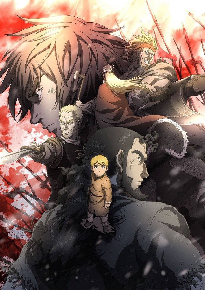 Vinland Saga Anime Affiche