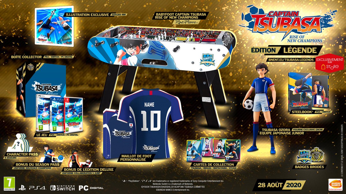 Captain Tsubasa Rise of New Champions L&eacute;gende