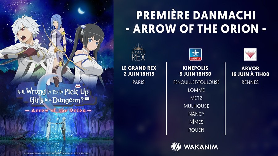 Danmachi Arrow of the orion AVP 