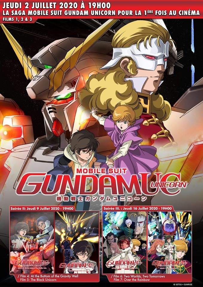 Gundam Unicorn Cinéma Annonce