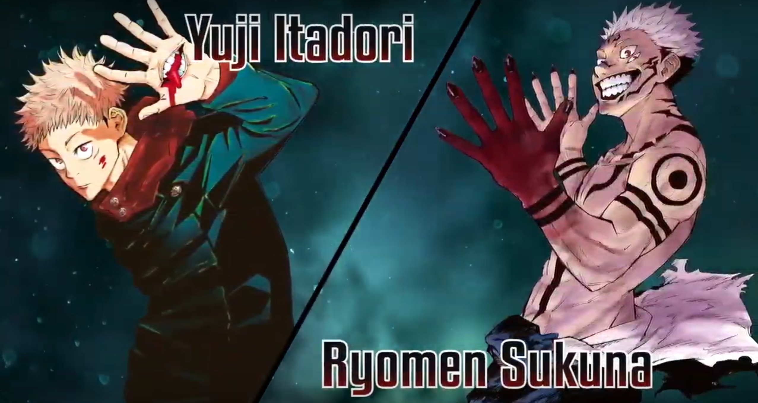 Jujutsu Kaisen Trailer Screen
