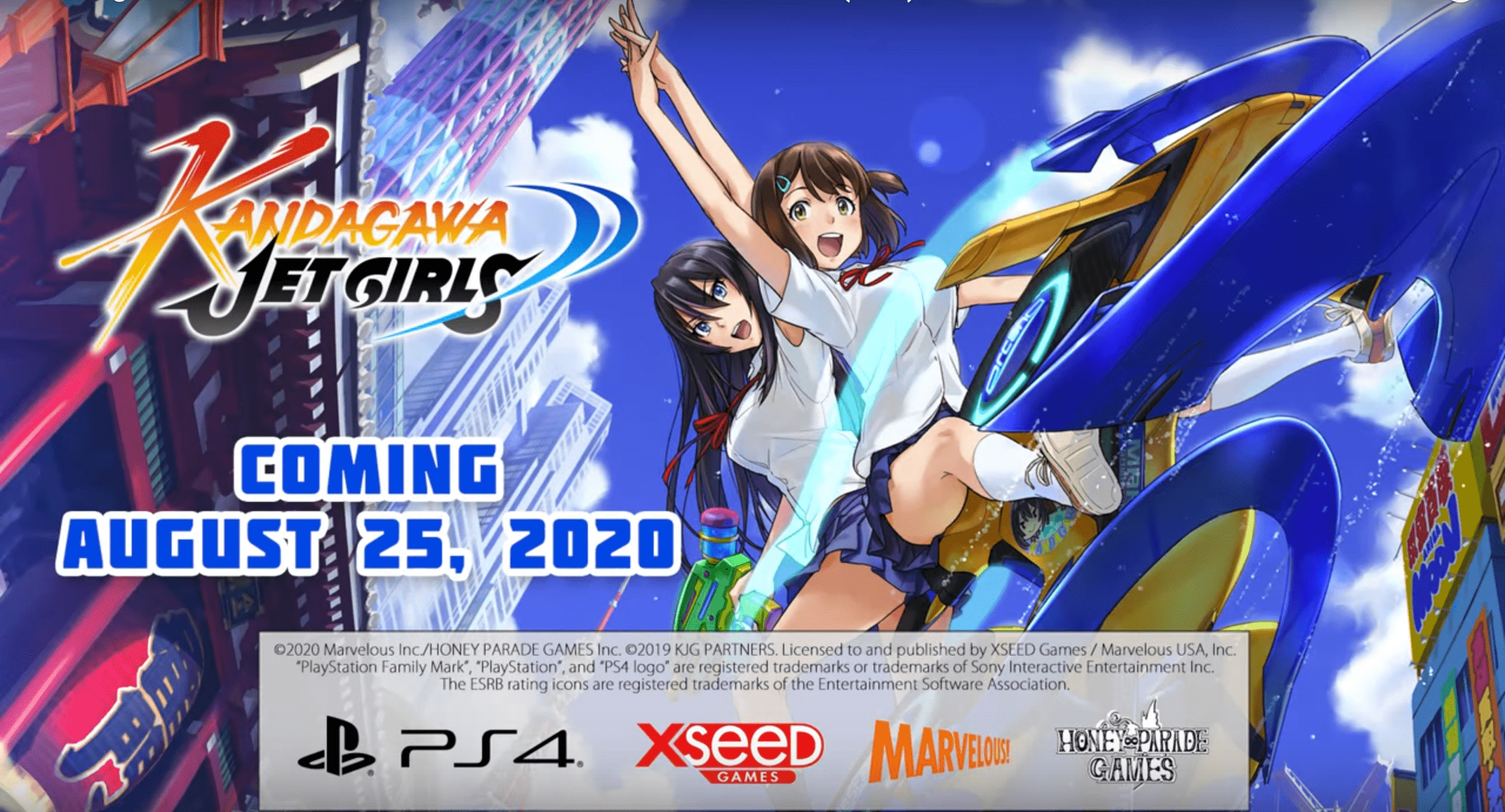 Kandagawa Jet Girls Annonce Europe