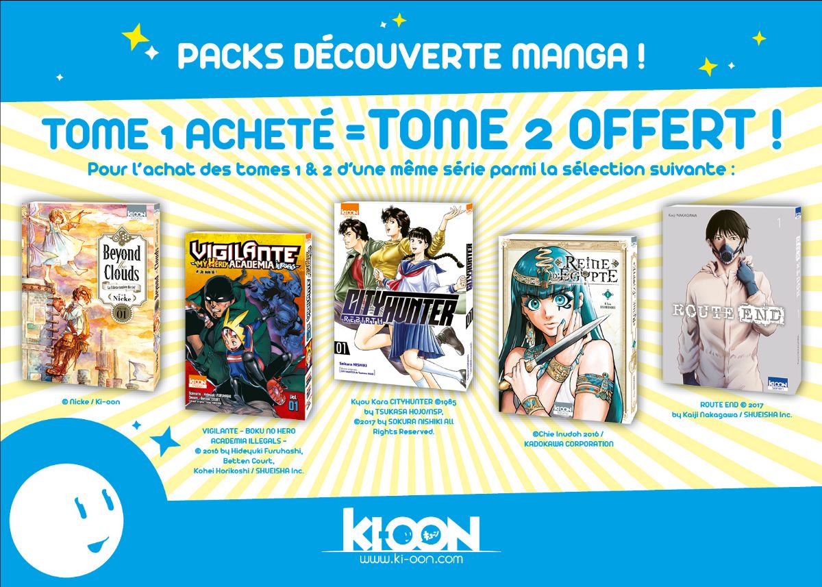 Ki-oon Packs Découverte Mangas