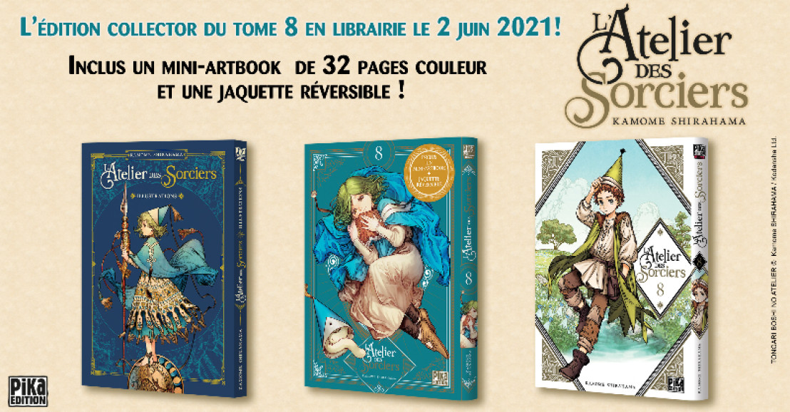 L'Atelier des Sorciers Tome 8 Collector