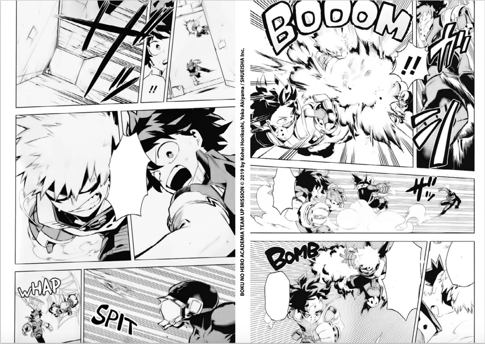 MHA Team Up Mission Planche 1
