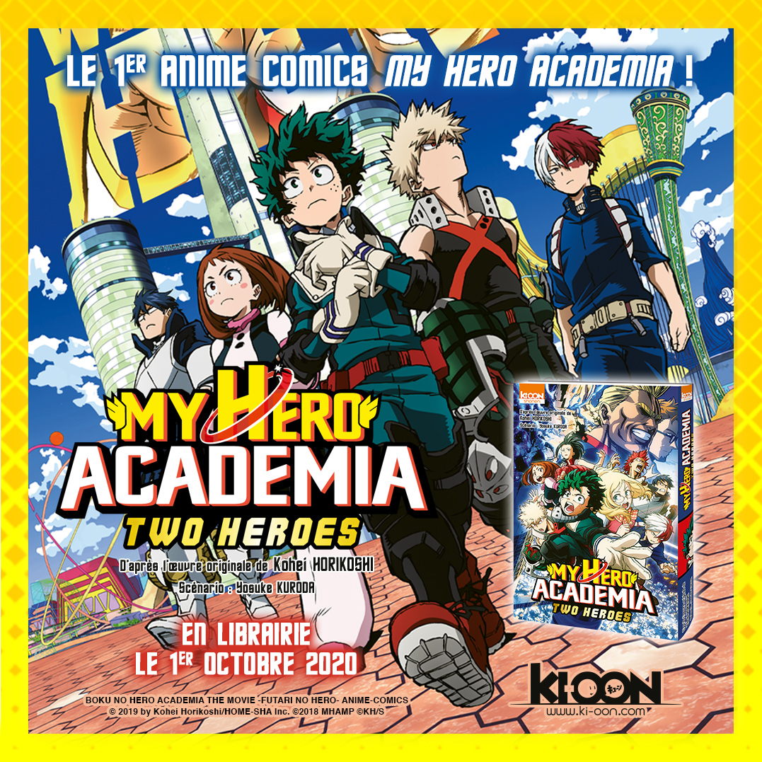 MHA Two Heroes Anime Comics Annonce
