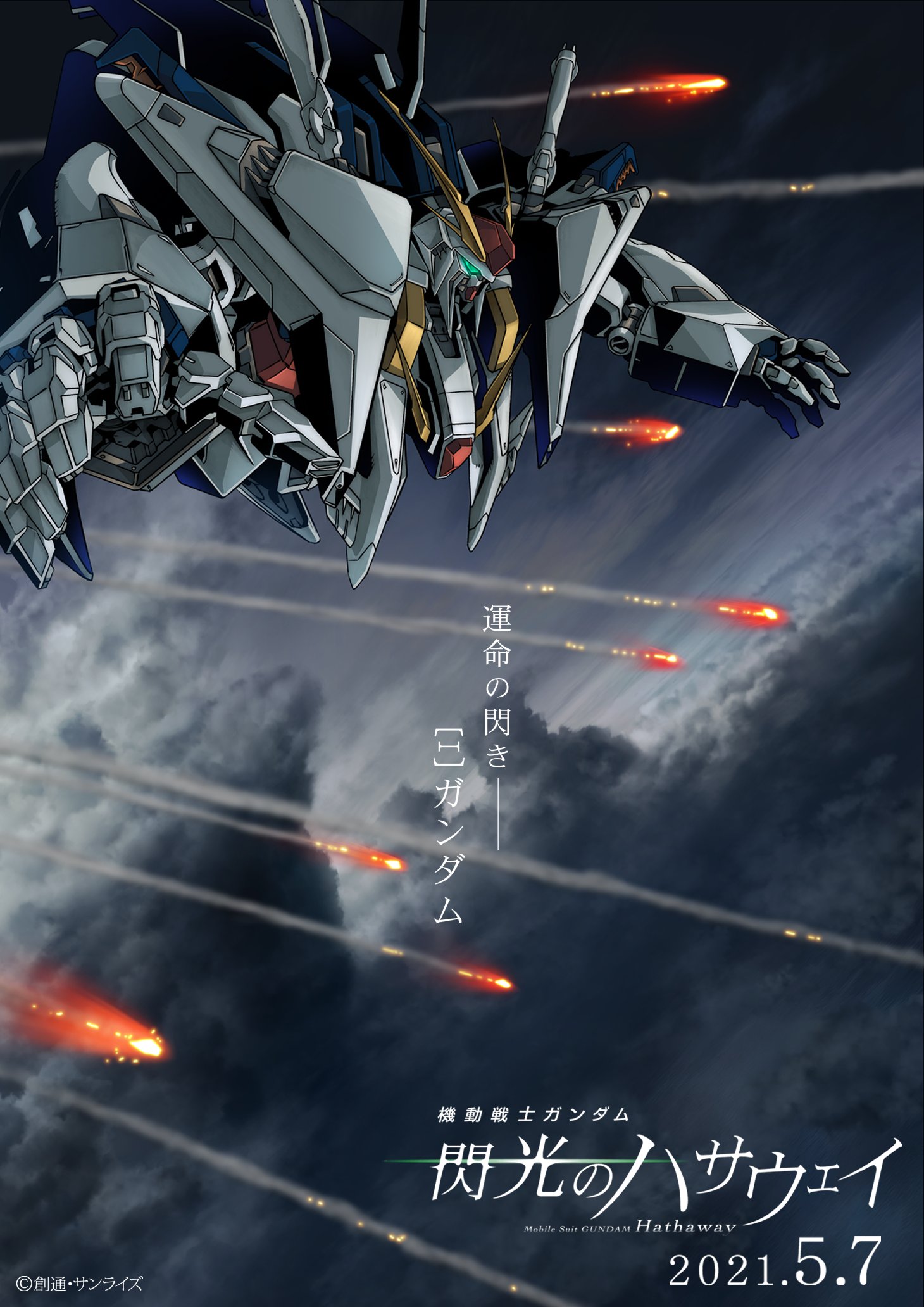 Mobile Suit Gundam Hathaway Affiche 3