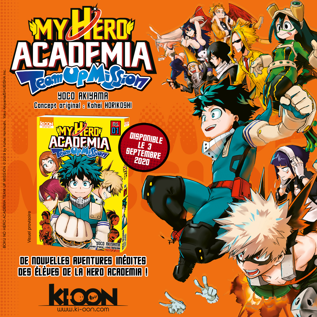 MHA Team Up Mission Annonce