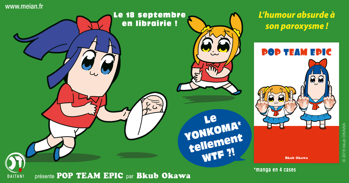 Pop Team Epic Annonce