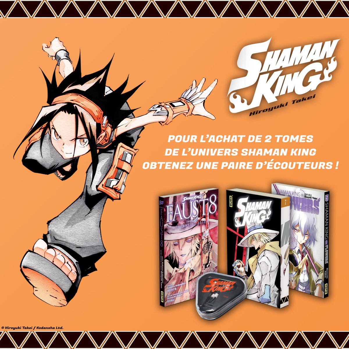 Shaman King &Eacute;couteurs Kana