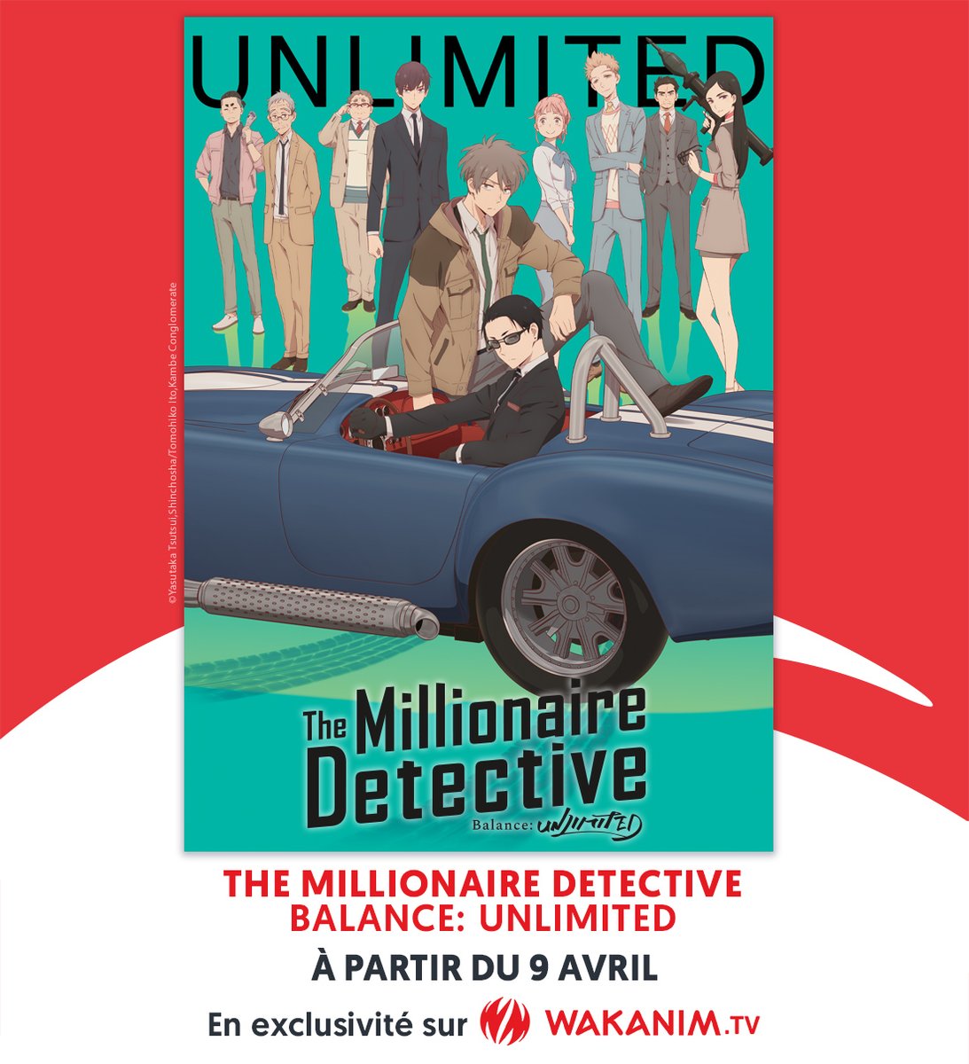 The Millionaire Detective Wakanim