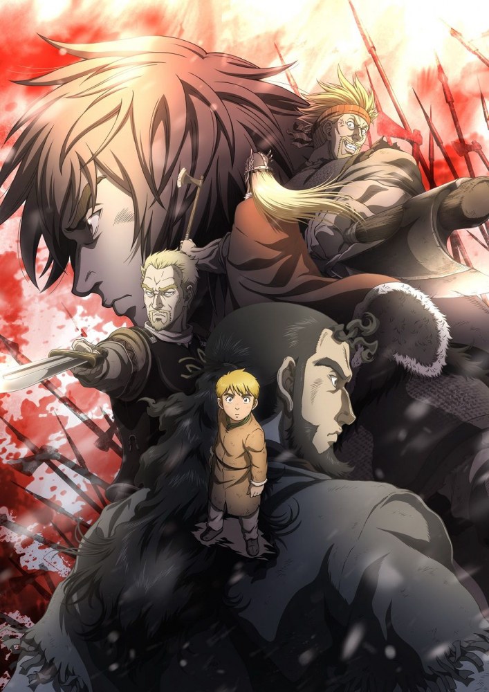 Vinland Saga Anime Affiche