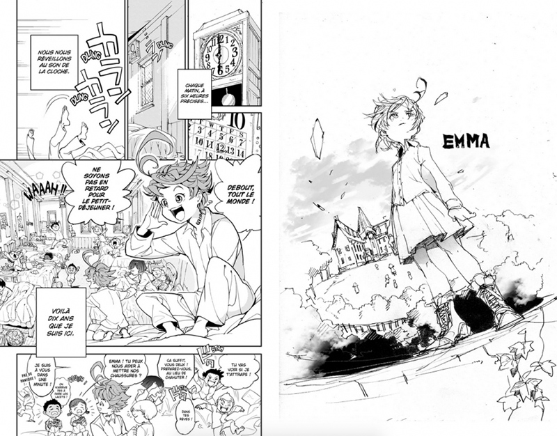 The promised Neverland: chapitre 1 en ligne