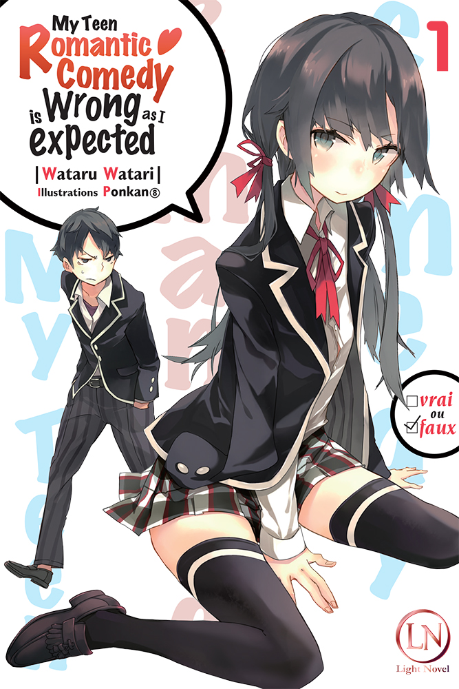 teen romantic comedy light novel