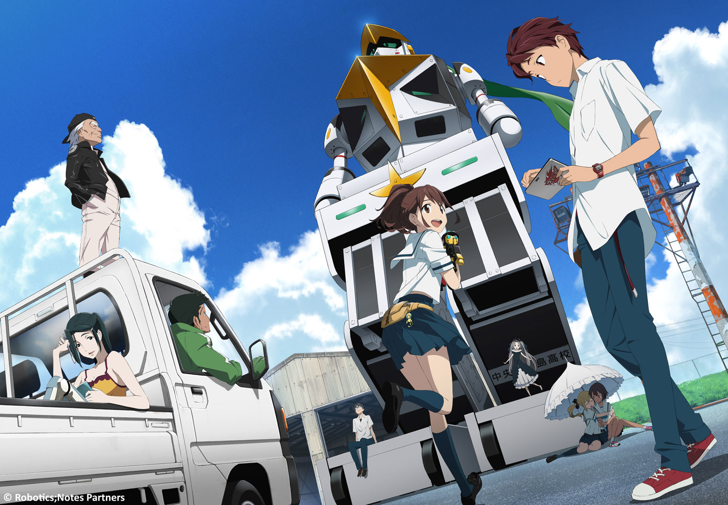 Code:Breaker et Robotics;Notes débarquent en anime chez Wakanim