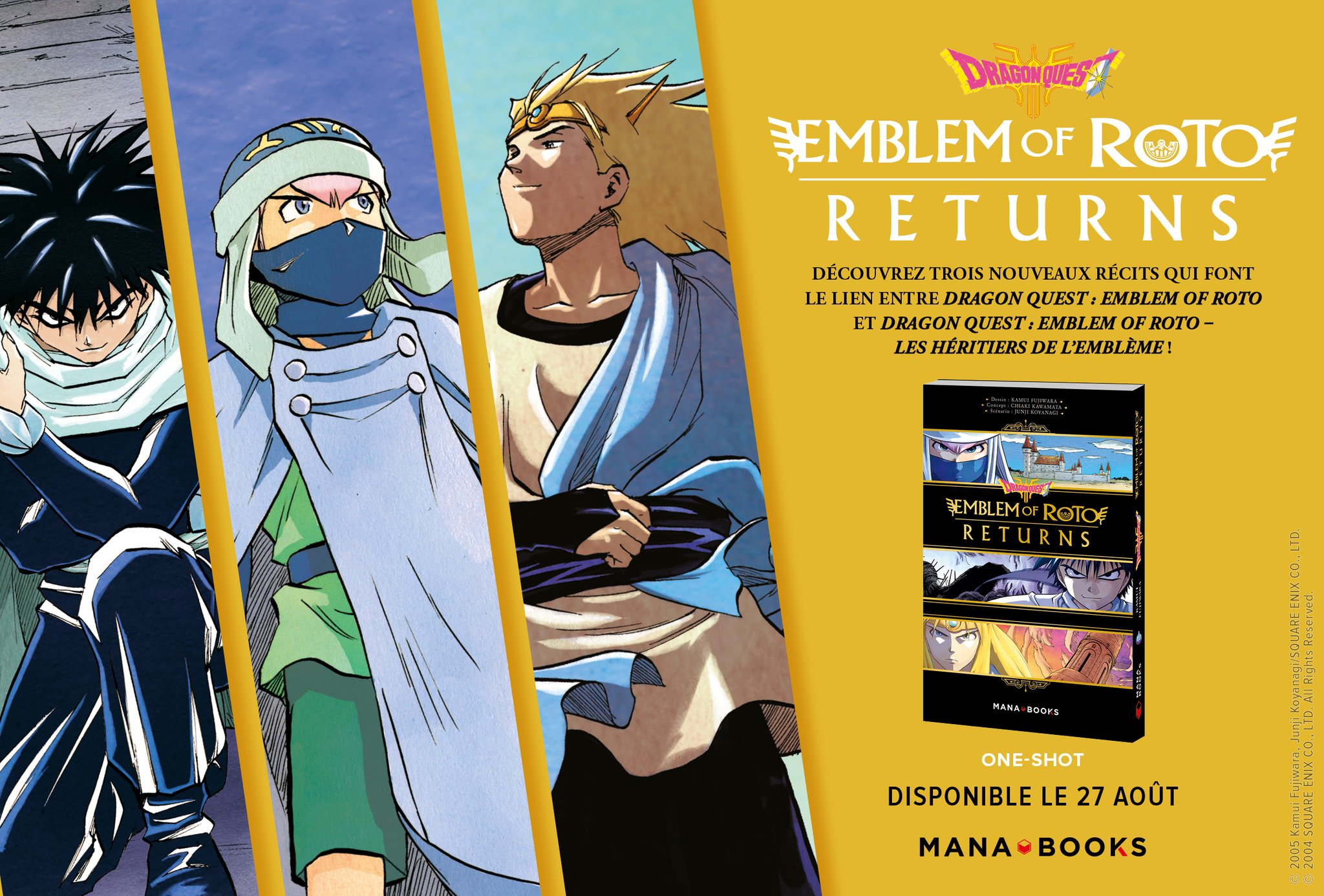 DQ Emblem of Roto Returns Annonce