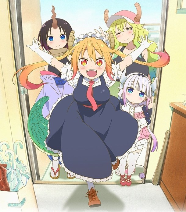 Miss Kobayashi Dragon Maid Affiche