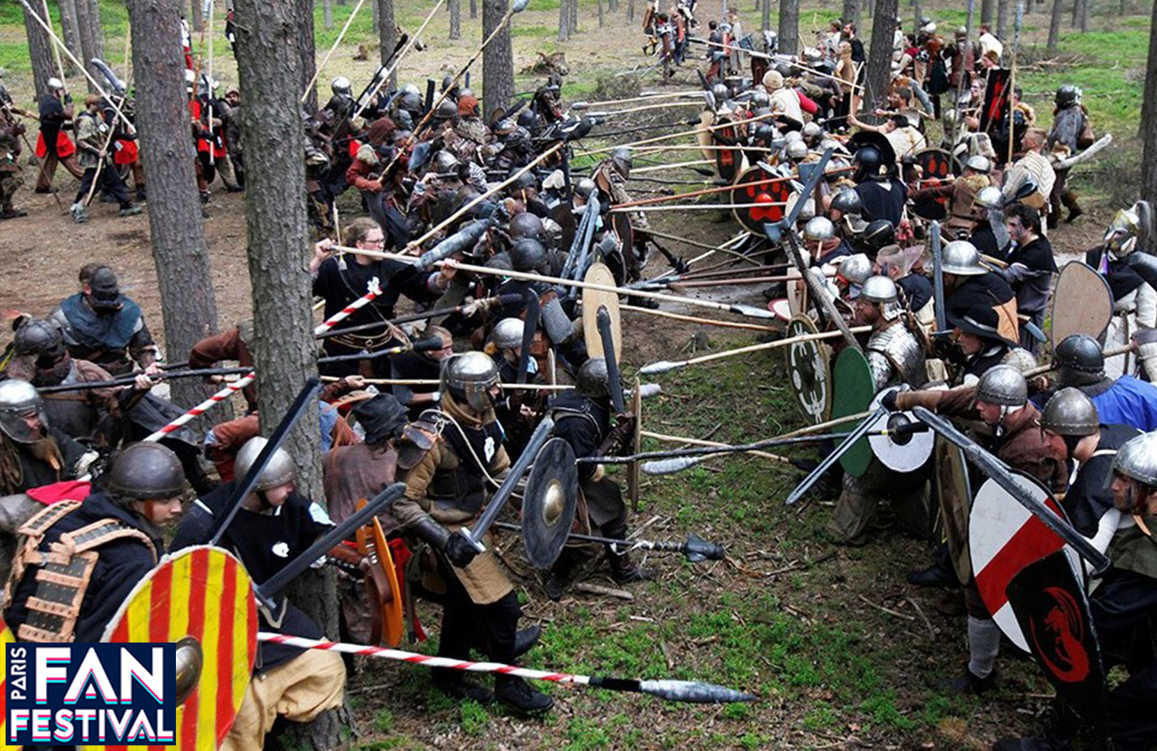 Combat grandeur nature