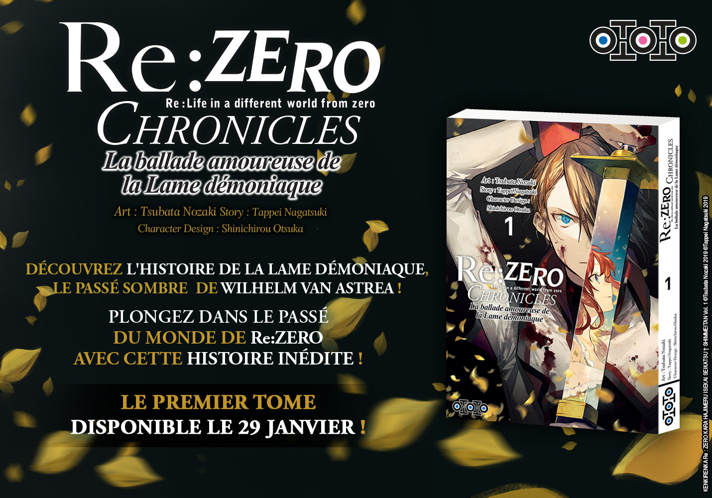 Re:Zero Chronicles : La Ballade Amoureuse de la Lune Démoniaque Annonce