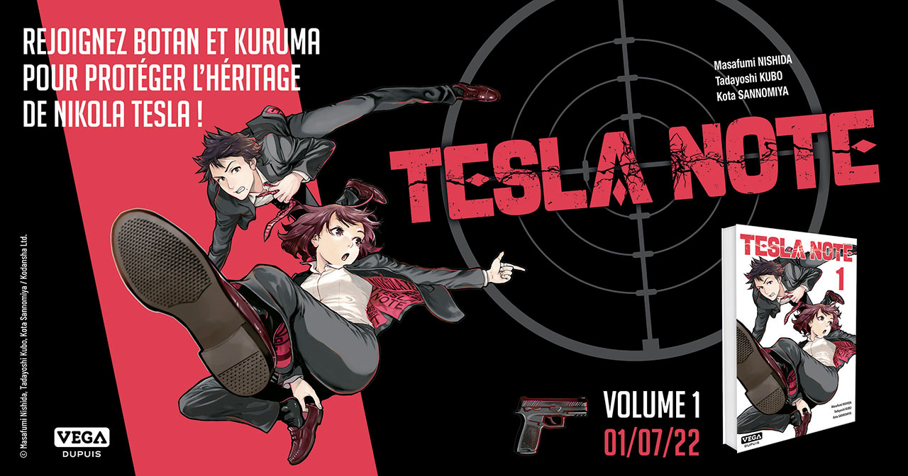 Tesla Note - Annonce manga
