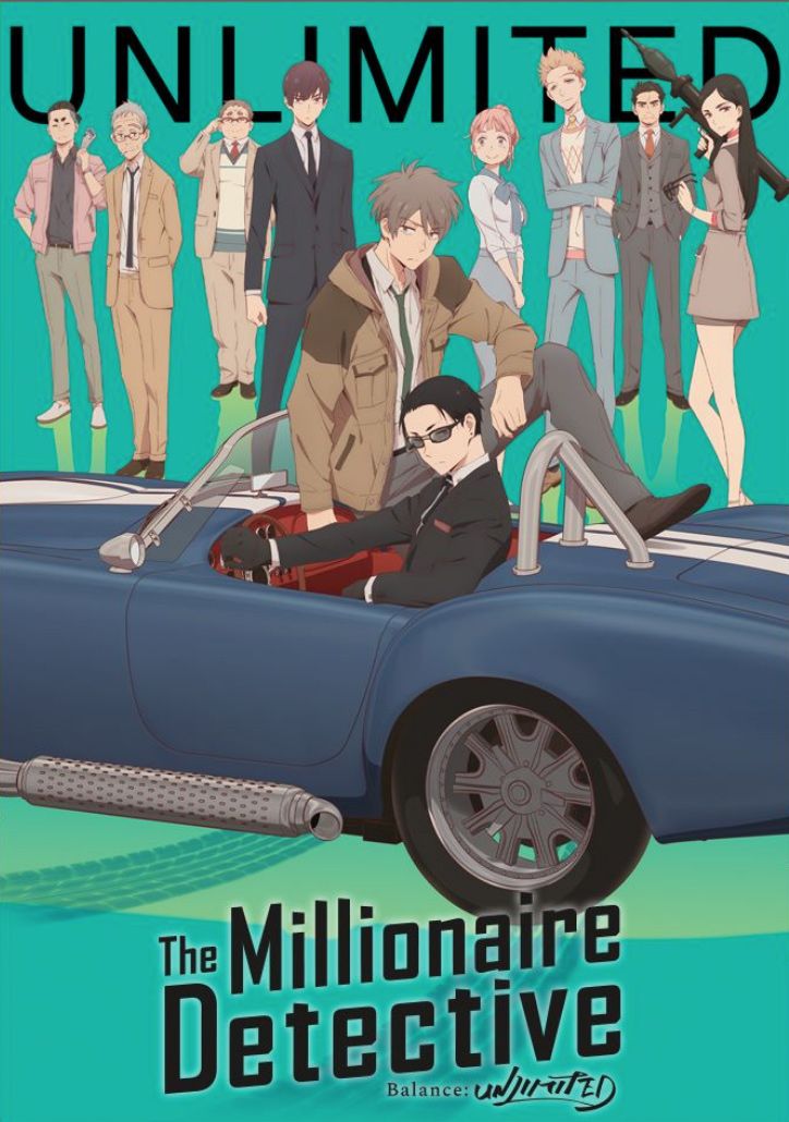 The Millionaire Detective Affiche
