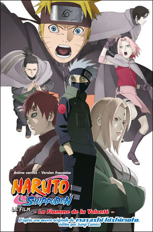 Naruto Shippuden - La Flamme de la Volonté Anime comics