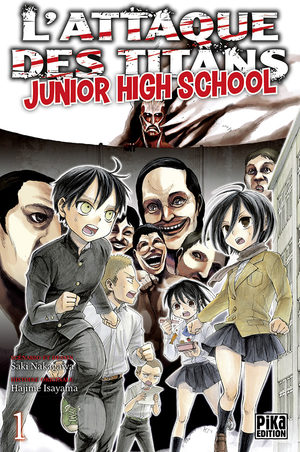 L'attaque des titans - Junior high school Manga