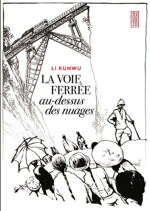La voie ferrée au-dessus des nuages Manhua