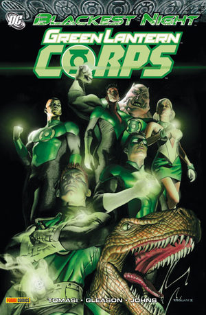 Blackest Night - Green Lantern Corps Comics