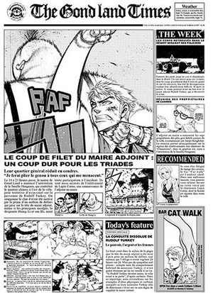 The Gond land Times Produit spécial manga