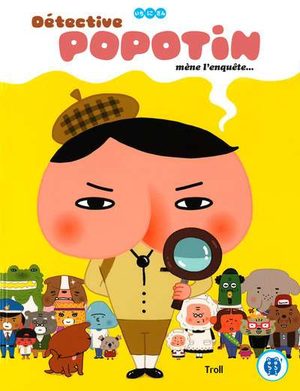 Détective Popotin Livre illustré