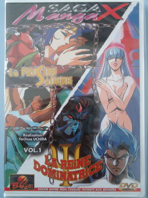 Saga Manga X vol.1 - La prison sadique / La reine dominatrice OAV