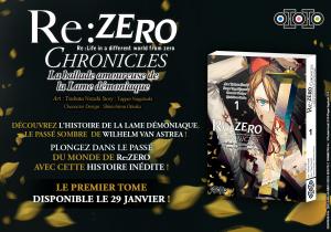 Re:Zero Chronicles : La ballade amoureuse de la Lame démoniaque Manga