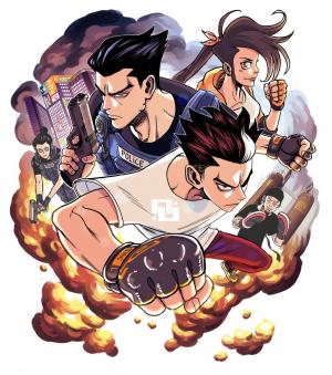 Space punch Global manga