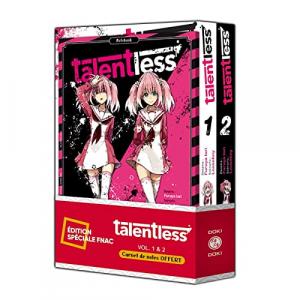 Talentless - pack spécial vol. 01 et 02 + carnet de notes offert agenda